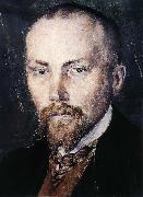 Alexander Yakovlevich GOLOVIN Portrait oil on canvas